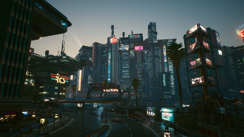 Cyberpunk 2077, cyber city, 1080P