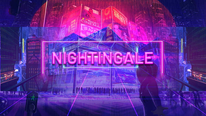 futuristic, 2K, cyber city