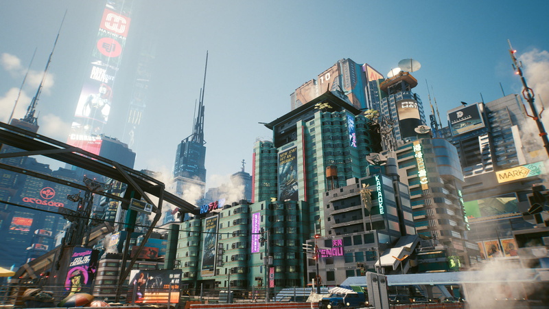 Cyberpunk 2077, cyber city, 1080P