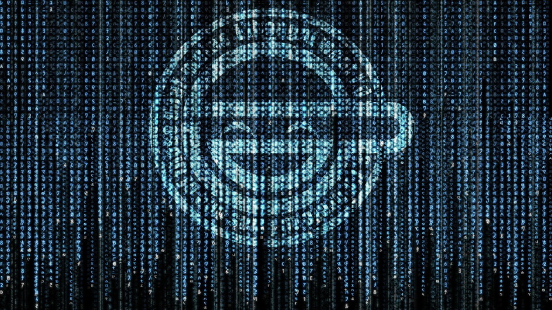 Fictional Logo, Ghost In The Shell, Laughing Man, anime, 1080P
