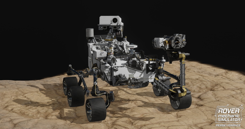 video games, mars rover, Rover, 4K, Perseverance (Mars Robot)