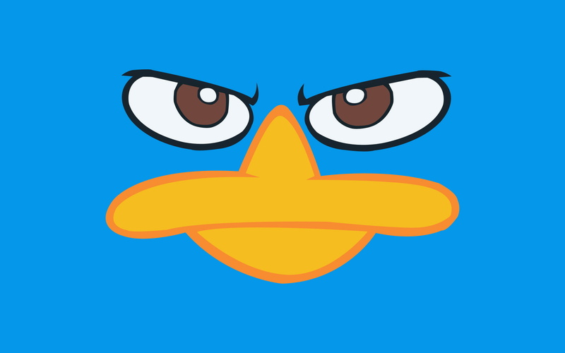 fruit, Perry, characters, food, creativity, cute, the platypus, vector, shape, smiling, no people, human Face, cheerful, glasses, food and drink, studio shot