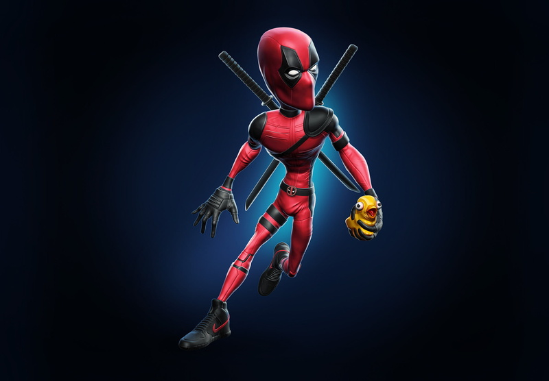artstation, artwork, digital art, superheroes, artist, hd, deadpool, 1080P