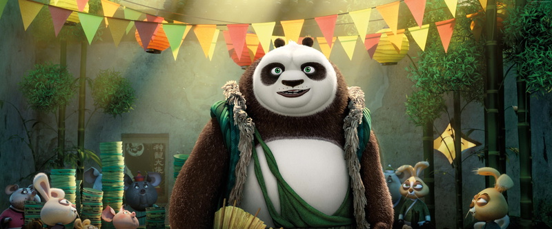 Best Animation Movies of 2015, Kung Fu Panda 3, cartoon, 5K