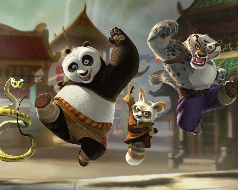 Viper, 720P, Tai Lung, Po (Kung Fu Panda), Shifu (Kung Fu Panda), Kung Fu Panda