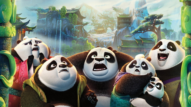 po, 2K, Family, Kung, Panda, fu