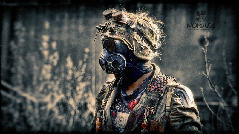 auto post production filter, mask, real people, one person, disguise, leisure activity, lifestyles, waist up, outdoors, portrait, airsoft, adult, focus on foreground