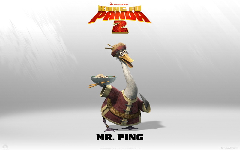 celebration, one animal, animal wildlife, copy space, Mr. Ping (Kung Fu Panda), Kung Fu Panda 2, success, art and craft, representation, bird, 1080P, Kung Fu Panda