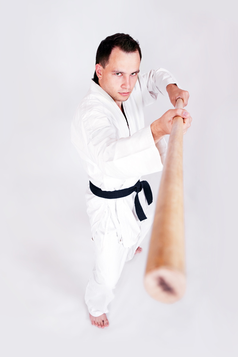 full length, mid adult men, healthy lifestyle, skill, exercising, standing, one person, hobby, strength, adult, man, taekwondo, sport, lifestyle, kwon