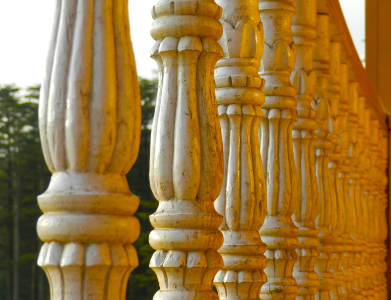 religion, green, architecture, outdoor, built structure, vegetable, pattern, close-up, asia, the past, backgrounds, in a row, outdoors, india, close up