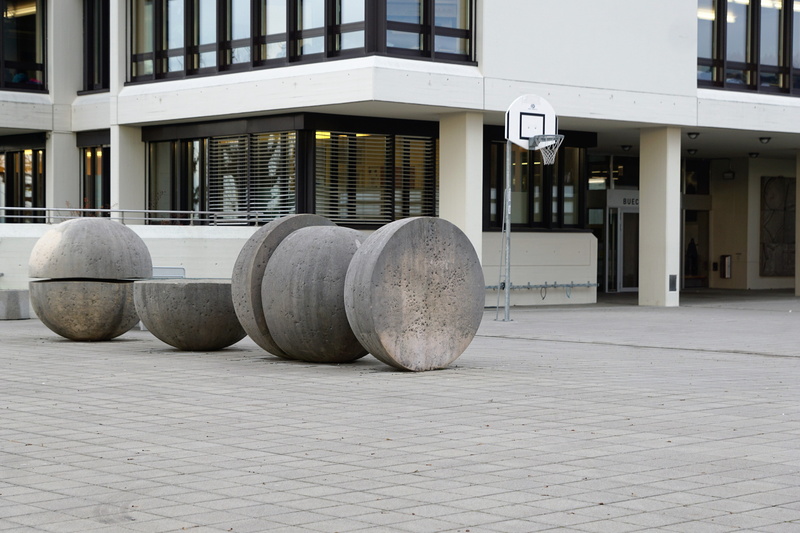 sunlight, barrel, building, swiss, no people, street, zollikon, stack, 5K, concrete, home, canton, village, intobeauty, school, zurich, footpath, nature