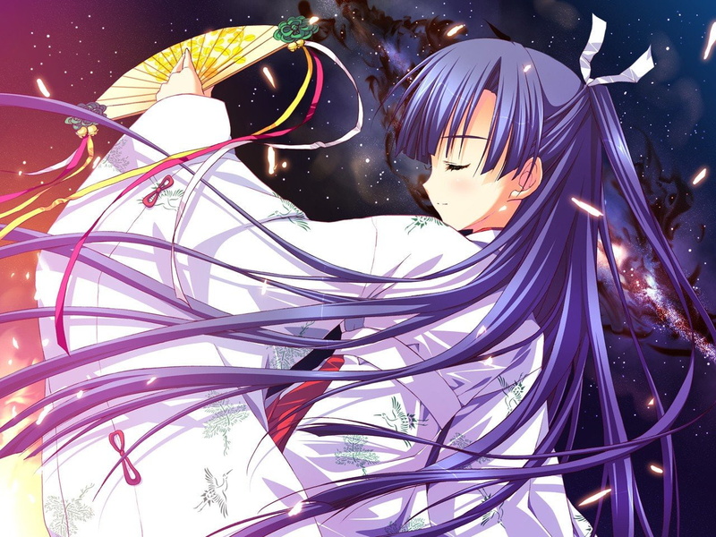 Anime Girls, 720P, anime, Koumoto Madoka, Hoshizora e Kakaru Hashi