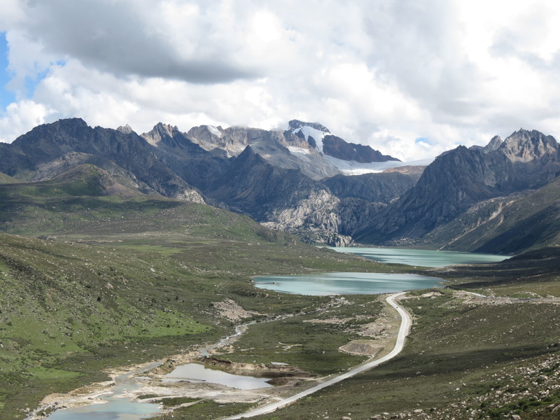 water, litang county sichuan province, no people, scenics - nature, river, prairie, tranquility, 4K, mountain view, cloud - sky, landscape, sky, mountain range