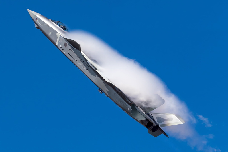 The Effect Of Prandtl — Glauert, J-20, Fighter, AIR FORCE CHINA, 1080P, Chengdu J-20, Cockpit