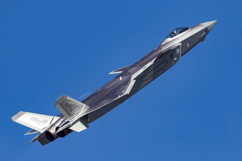 Pilot, J-20, Chengdu J-20, PGO, 1080P, Changchun Airshow 2019, Fighter, Lantern, AIR FORCE CHINA
