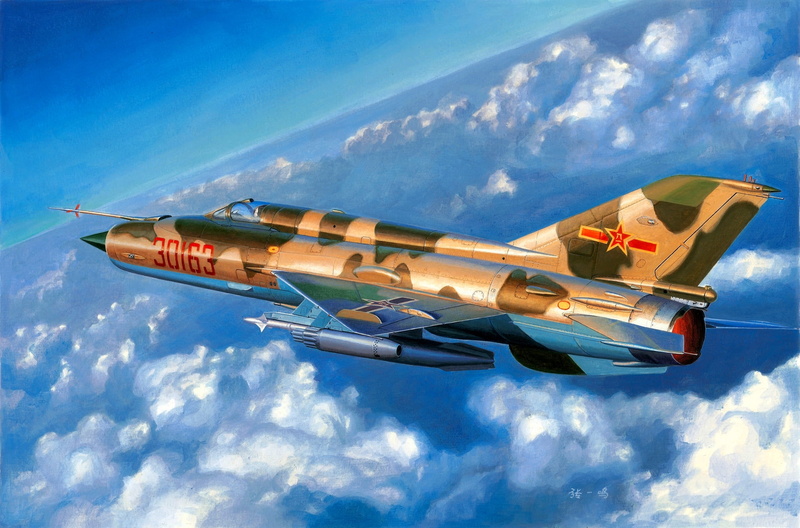China, 1080P, Chengdu J-7, Air China, The MiG-21