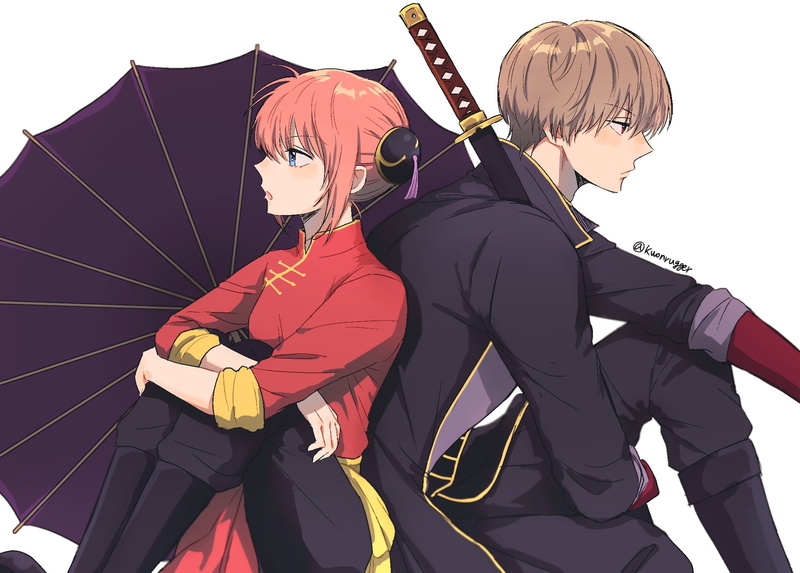Kagura (Gintama), Anime, Gintama, Okita Sougo, 1080P