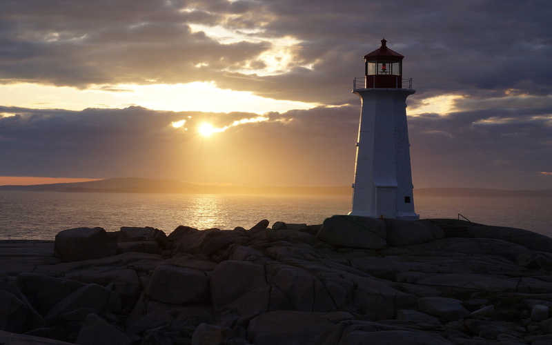 white, 2K, lighthouse, landscape, black, sunlight