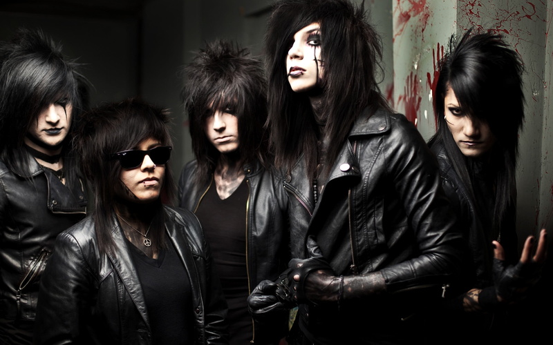 group, black, melodic metalcore, veil, 2K, poster, brides, BVB, post-hardcore