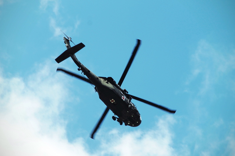 low angle view, motion, nature, military, 4K, propellor, mid-air, helicopter, heli, warplane, medic, photo, government, no people, emergency, flight, services