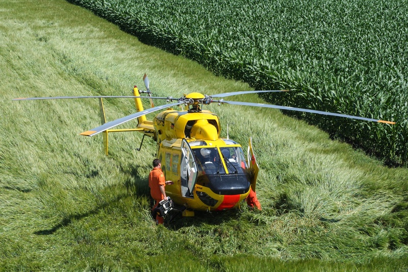 rescue flight monitors, green color, rescue, plant, outdoors, christophorus, motion, doctor on call, air rescue, rescue helicopter, ambulance helicopter