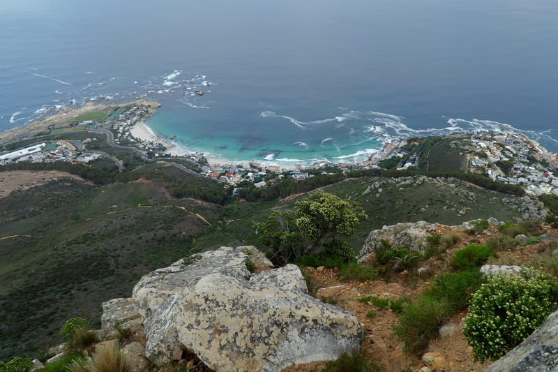 day, outdoors, solid, 5K, scenics - nature, rock, rock - object, beauty in nature, land, south africa, nature, mountain, water, high angle view, signal hill