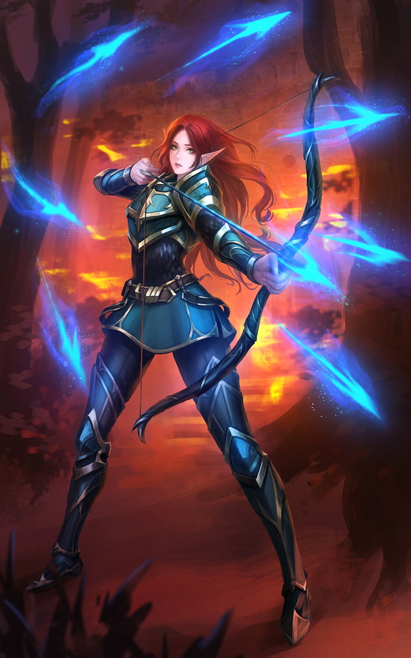 fantasy girl, 720P, Vu Nguyen, artwork