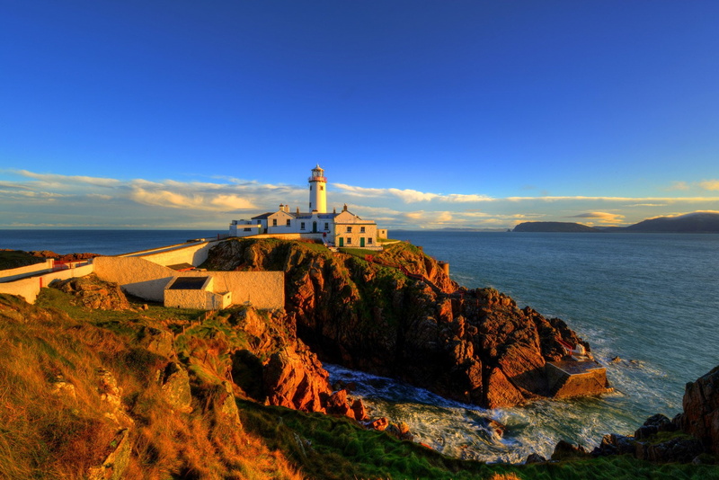 phares, nature, coast, semaphore, 1080P, lighthouse, ocean