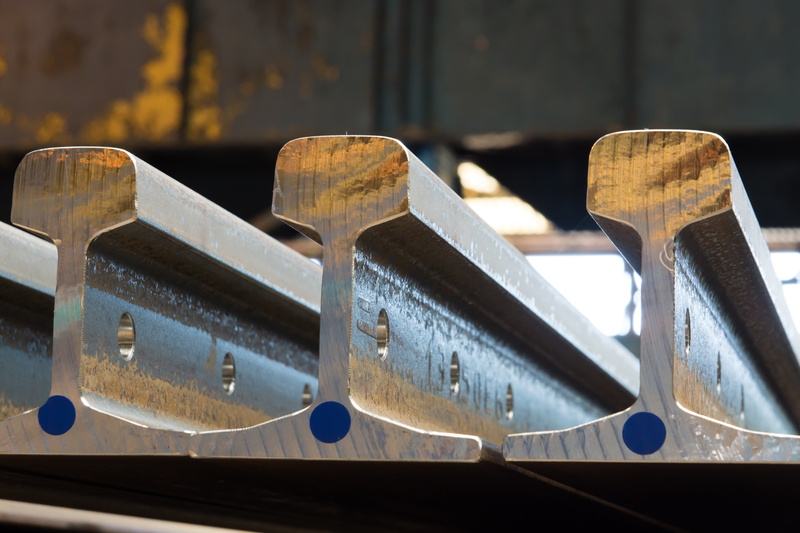 equipment, rails, hand tool, silver colored, 5K, man made object, close-up, sunlight, work tool, focus on foreground, tgv, table, steel, man made, metal