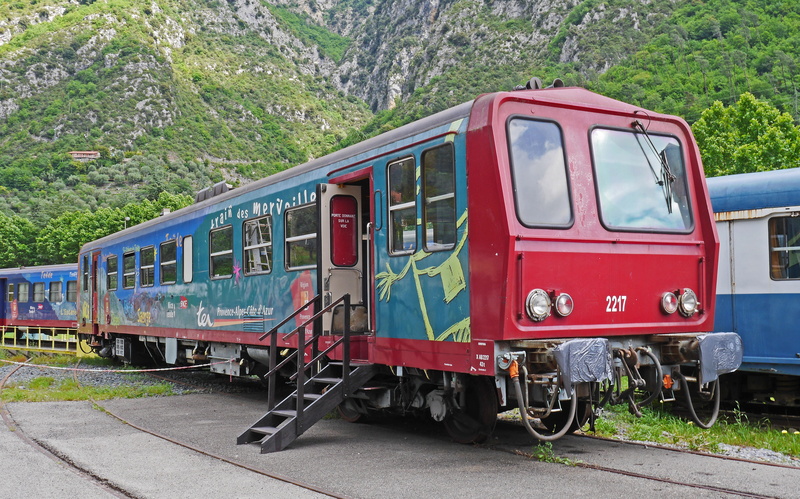 alpes maritimes, outdoors, plant, museum, 4K, railroad car, track, oldtimer, south of france, railway, train - vehicle, public transportation, regional traffic
