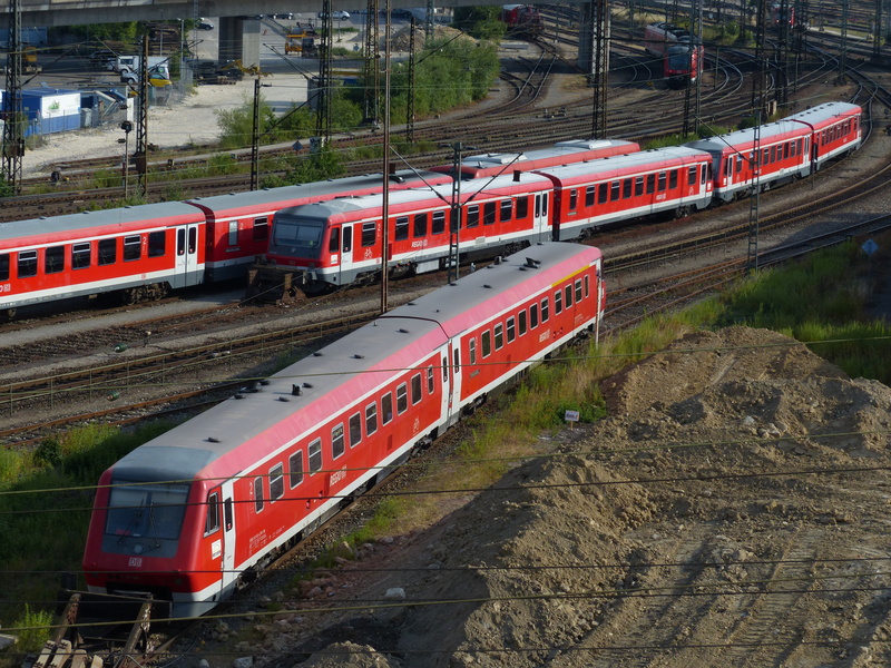 build, railroad car, 4K, shunting yard, discarded, stop, day, transportation, keep, motion, seemed, no people, red, passenger train, mode of transportation