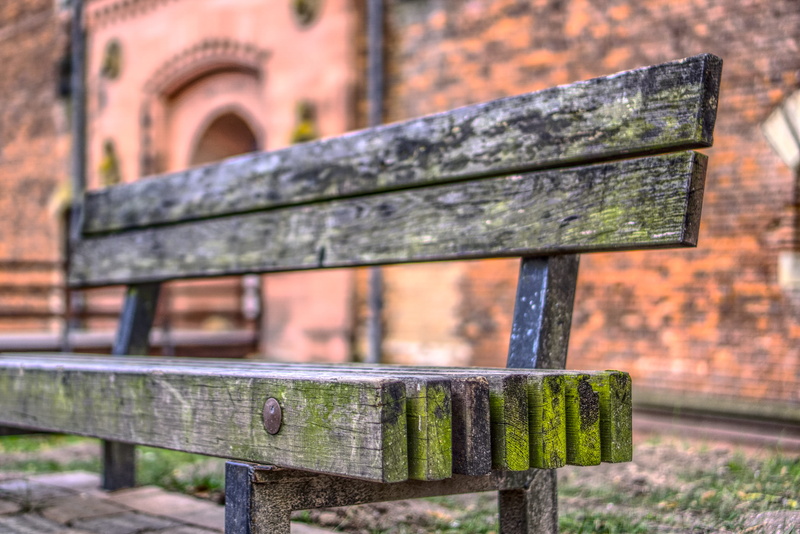 history, wood - material, close-up, historically, wood, historic preservation, outdoors, pattern, the past, ludwigstor, absence, green, sit down, old, stones