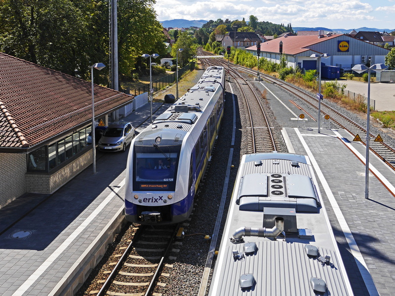 railroad, br 622, outdoors, trains, public transportation, train, roof section, private railway, historic train station, railroad station platform, transportation