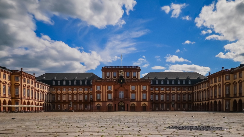 mannheim palace, 1080P