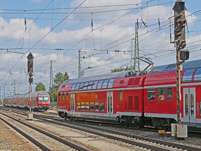 railway, twindexx, transport system, br 445, nature, outdoors, travel, cable, rail transportation, transportation, cloud - sky, exit, train, 5K, hbf, zugspitze