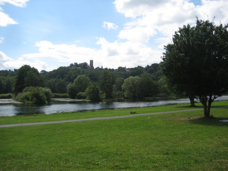 growth, plant, nature, no people, ruhr area, cloud - sky, mood, tree, scenics - nature, tranquil scene, landscape, idyll, lake, waters, outdoors, green color
