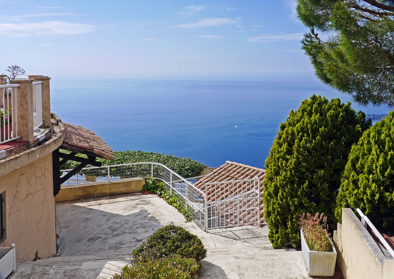 beauty in nature, horizon, south of france, tranquil scene, landscape, sea, day, outlook, mediterranean, outdoors, scenics - nature, ambience, no people