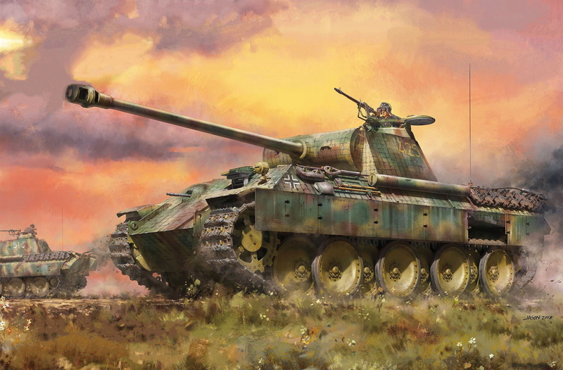 Artistic, Tank, 1080P, Panzerkampfwagen V Panther, Tanks