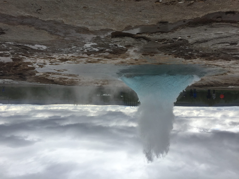 iceland, geyser, nature, steam, scenics - nature, motion, cloud - sky, reflection, geology, water, power in nature, 2K, environment, power, outdoors, spring