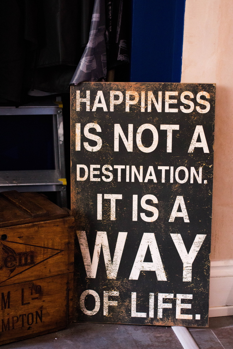 black color, happiness, communication, capital letter, motivation, business, book, blackboard, no people, meaning, information, advertisement, road sign