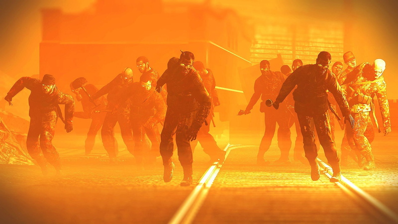 arts culture and entertainment, event, army, real people, standing, full length, Trilogy, adult, sci, crowd, men, Fighting, Survival, Elite, 1080P, shooter