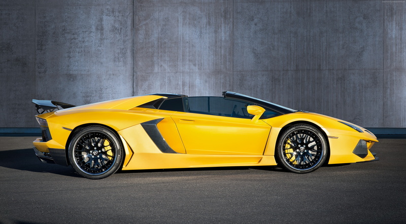 no people, side view, taxi, transportation, land vehicle, speed, yellow, auto racing, 4K, roadster, special edition, mode of transportation, Lamborghini Aventador