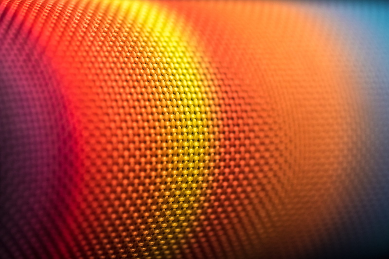 no people, abstract backgrounds, three dimensional, pulse, textured, technology, shape, blur, fabric, surface, multi colored, in a row, colorful, curve