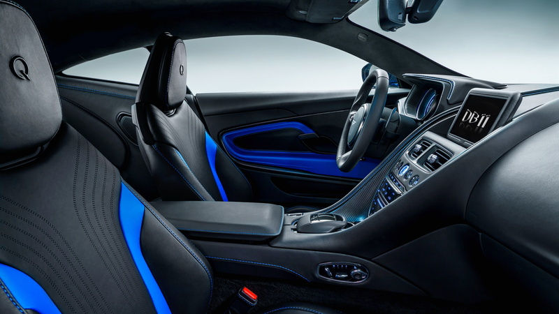4K, Aston, DB11, Interior, 2017, Martin