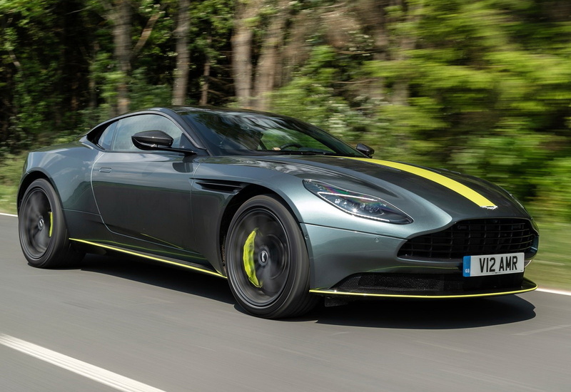 mode of transportation, motion, day, blurred motion, db11, vintage car, transportation, retro styled, wealth, road, speed, tree, luxury, on the move, aston