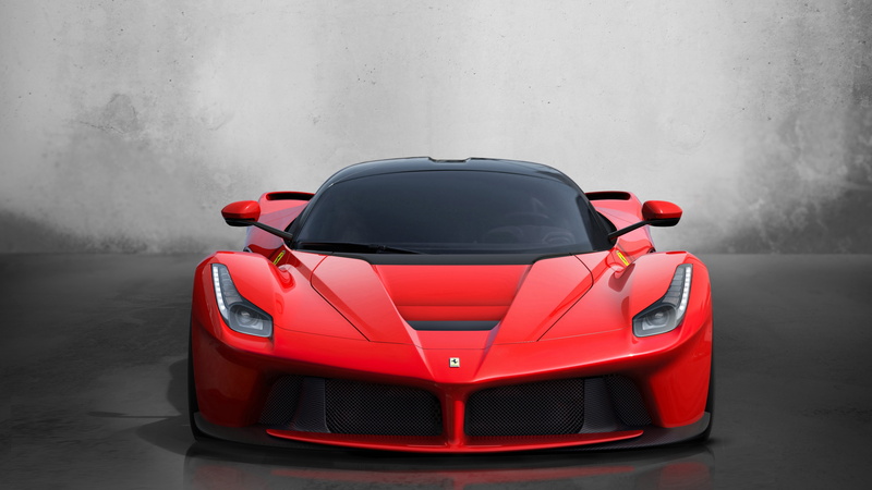 sports car, F150, limited edition, supercar, F70, car, Ferrari LaFerrari, Ferrari, front, red, hybrid, 5K