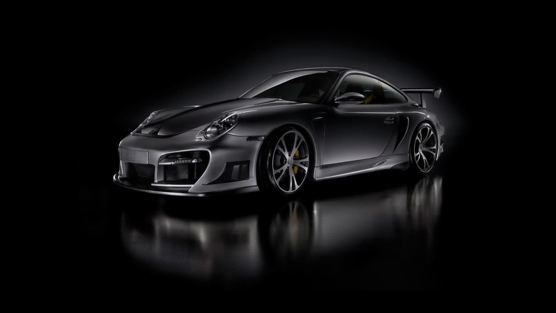 r, cars, hd 1080p, gt, porsche, hdtv 1080p, black, tech art, 1080P, street
