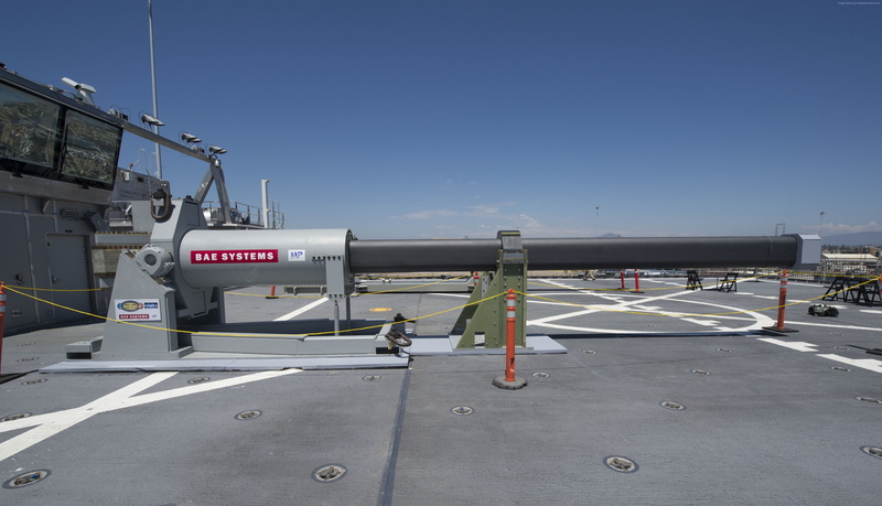 Electromagnetic Railgun, Hypersonic Railgun, 4K, U.S. Navy