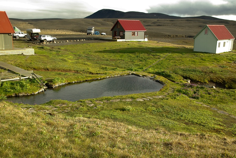 grass, laugafell, 2K, nature, environment, architecture, iceland, outdoors, mountain, day, plant, scenics - nature, geothermal, green color, residential district