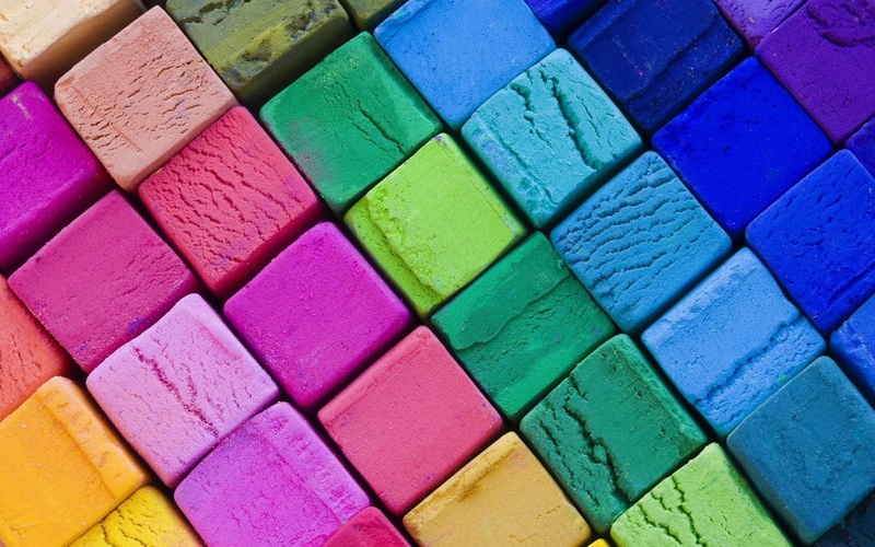 1080P, crayons, background, cubes, colorful, texture, bright